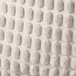 OHS 4 Pack Bobble Filled Cushion Cover , Cream - 45 X 45Cm - thumbnail 4