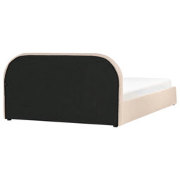 Beliani Ottoman Bed Boucle Quillien 180 X 200 Cm (Eu Super King) Beige - thumbnail 8