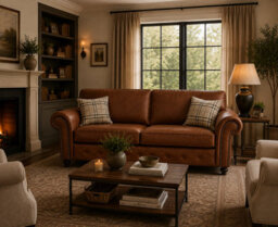 SC FURNITURE LIMITED Tan Brown Fabric 3 Seater Sofa Oldham - thumbnail 1