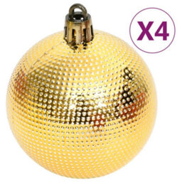 Berkfield 108 Piece Christmas Bauble Set Gold And Red - thumbnail 7