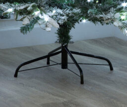 Garden Store Direct Lapland Snow Covered Pre-Lit Christmas Tree 4Ft Ice White Leds - thumbnail 8