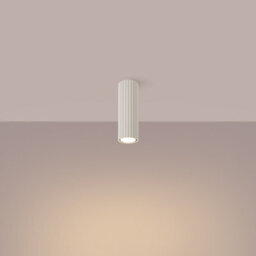 Luminosa Lighting Luminosa Karbon Minimalist Surface Mounted Ceiling Lamp 20 Beige - thumbnail 3
