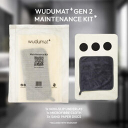 Wudumat Plus - Pearl Cream - Extra Large Diatomite Stone Mat - Xl Diatomaceous Earth Bath Mat - 80X50Cm - thumbnail 5