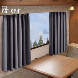 Oxford Homeware Eyelet Linen Effect Curtains Charcoal Fully Lined 100%blackout Thermal Insulated Curtains Pair (W)168Cmx(L)137Cm - thumbnail 3