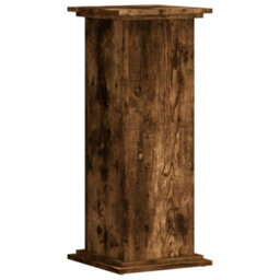 Walplus Plant Stand Smoked Oak 33X33X80 Cm Engineered Wood - thumbnail 6