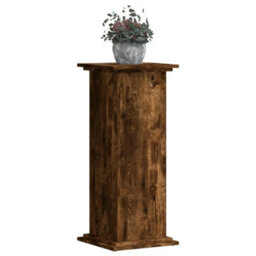 Walplus Plant Stand Smoked Oak 33X33X80 Cm Engineered Wood - thumbnail 3
