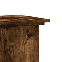 Walplus Plant Stand Smoked Oak 33X33X80 Cm Engineered Wood - thumbnail 7