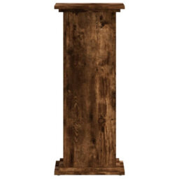 Walplus Plant Stand Smoked Oak 33X33X80 Cm Engineered Wood - thumbnail 4