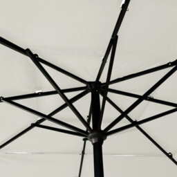 Berkfield Harmful 3-Tier Parasol With Aluminium Pole Sand 2.5X2.5 M - thumbnail 5