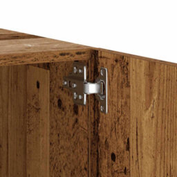 Berkfield Bedside Cabinet Old Wood 100X35X40 Cm Engineered Wood - thumbnail 9