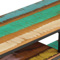 Berkfield Tv Cabinet 130X30X45 Cm Solid Reclaimed Wood - thumbnail 6