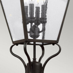 Luminosa Lighting Elstead Galena 4 Light Outdoor Lamp Posts, Sable Ip44 - thumbnail 5