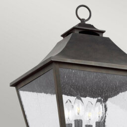 Luminosa Lighting Elstead Galena 4 Light Outdoor Lamp Posts, Sable Ip44 - thumbnail 4