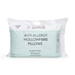 Catherine Lansfield Anti Allergy Hollowfibre Pillow Pair White - thumbnail 4