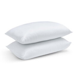 Catherine Lansfield Anti Allergy Hollowfibre Pillow Pair White - thumbnail 3