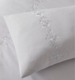 Samantha Faiers Home Alice Embroidery King Size Duvet Cover Set With Pillowcases - White - thumbnail 2
