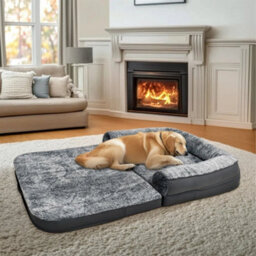 Extra Large Dog Bed Foldable Calming Pet Dog Sofa - thumbnail 5