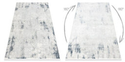RugsX Modern Carpet Duke 51558 Cream / Blue - Geometric Vintage Structured,  280X370 Cm - thumbnail 2