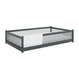 Arte Junior Graphite 120 X 200Cm European Small Double Low Bed - Foam/bonnell Mattress Included - thumbnail 5