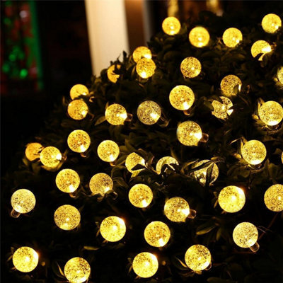 2 Pack 80Ft Solar String Lights - 200 Led, 8 Modes, Waterproof For Garden, Patio, Wedding (Warm White) - image 1