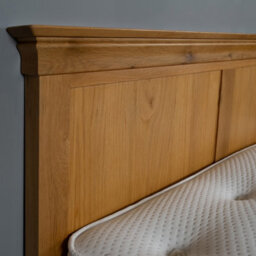 Elm Home And Products Elm Home And Garden Quality Oak Bed: King Size 5Ft Natural Finish - Hand Crafted - thumbnail 3