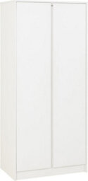 Seconique Malvern 2 Door Wardrobe In White Finish Hanging Rail And Shelf - thumbnail 6