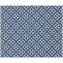 Laura Ashley Mr Jones Midnight Seaspray Geometric Self-Adhesive Glass Splashback, (H)750mm (W)900mm (T)6mm - thumbnail 3