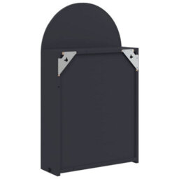 Walplus Bathroom Mirror Cabinet With Led Light Arched Grey 42X13X70 Cm - thumbnail 8