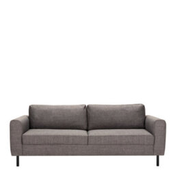 Furniture To Go Omaha Set Of 2 X 3 Seater Sofas In Basel Light Grey Brown Fabric - thumbnail 3