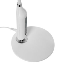 Beliani Desk Lamp White With Adjustable Arm, Dimmer And Colour Temperature Control - thumbnail 7