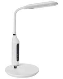 Beliani Desk Lamp White With Adjustable Arm, Dimmer And Colour Temperature Control - thumbnail 2