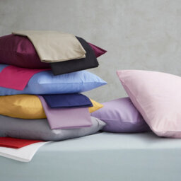 Catherine Lansfield Pillowcases Easy Iron Percale Standard 50X75Cm Pack Of 2 Pillow Cases With Envelope Closure Ochre - thumbnail 4