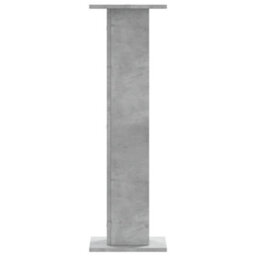 Walplus Speaker Stands 2 Pcs Concrete Grey 30X30X95 Cm Engineered Wood - thumbnail 4