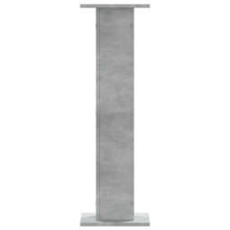 Walplus Speaker Stands 2 Pcs Concrete Grey 30X30X95 Cm Engineered Wood - thumbnail 5