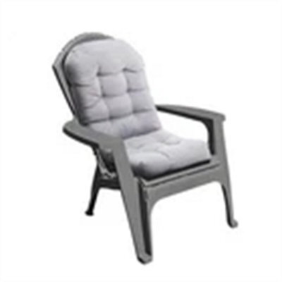 Light Grey-110 Outdoor Chair Seat Pads High-Back Rocking Chair Cushion Waterproof Patio Cushion - image 1