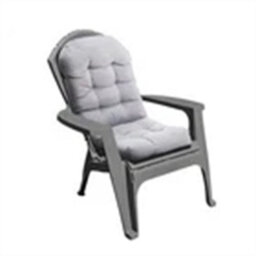 Light Grey-110 Outdoor Chair Seat Pads High-Back Rocking Chair Cushion Waterproof Patio Cushion - thumbnail 1
