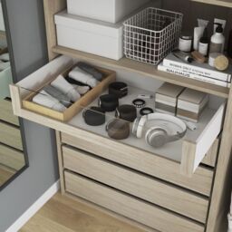 GoodHome Atomia Modular Matt Oak Effect Shaker Internal Drawer (H)170mm (W)937mm (D)500mm - thumbnail 4