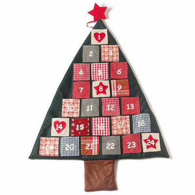 Heaven Sends Fabric Christmas Tree Advent Calendar