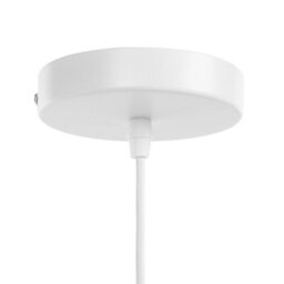 Beliani Bamboo Pendant Lamp Oval Shade - Light Brown, W50 X D50 X H120Cm - thumbnail 6