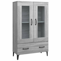 Vidaxl Highboard Grey Sonoma 70X31X115 Cm Engineered Wood - thumbnail 1