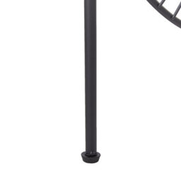 Beliani 3 Panel Room Divider Noale Black 135 Cm 170 Cm - thumbnail 9