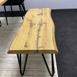Kosy Koala Modern Dining Table Set With 2 Black Velvet Chairs And 2 Benches Kitchen Dining Room Furniture - thumbnail 4