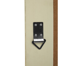 Premier Housewares Interiors By Premier Zelma White And Brushed Gold Finish Wall Mirror - thumbnail 5