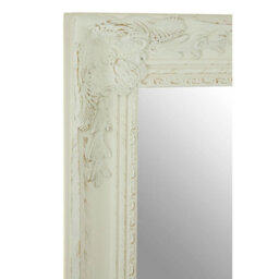 Premier Housewares Interiors By Premier Zelma White And Brushed Gold Finish Wall Mirror - thumbnail 3