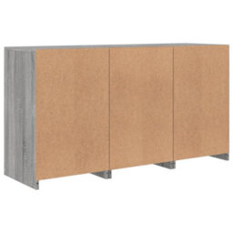 Berkfield Sideboard With Led Lights Grey Sonoma 123X37X67 Cm - thumbnail 8