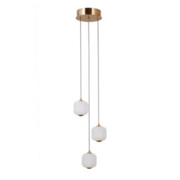 Luminosa Lighting Luminosa Ganti Cluster Pendant Ceiling Light Gold 3000K Warm White 3Xled - thumbnail 2