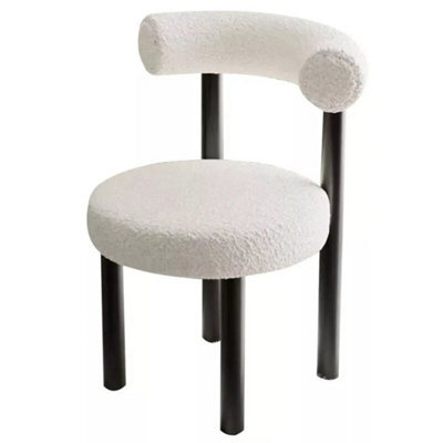 Soft Makeup Vanity Chair With Backrest - image 1