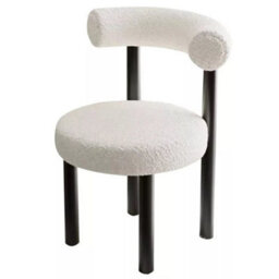 Soft Makeup Vanity Chair With Backrest - thumbnail 1