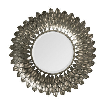 Orsina Tribeca Grey Wall Mirror - image 1