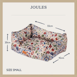 Rosewood Joules Festival Floral Box Dog Bed